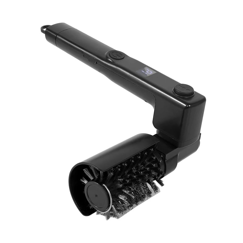 Rechargeable Electric BBQ Grill Brush, 3 Speeds, Adjustable Stainless Steel Rotary Brush
