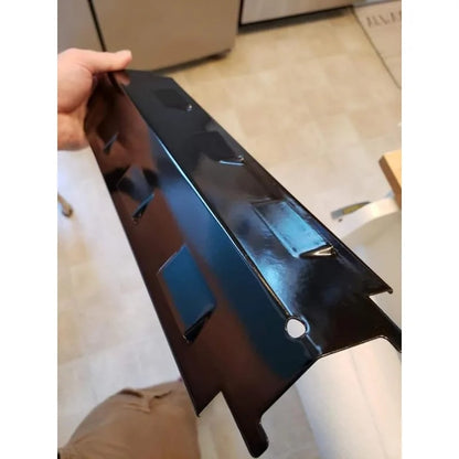 BBQ Gas Grill Heat Plate Shield Replacement, 371 x 108mm, Black, Char-Broil Compatible