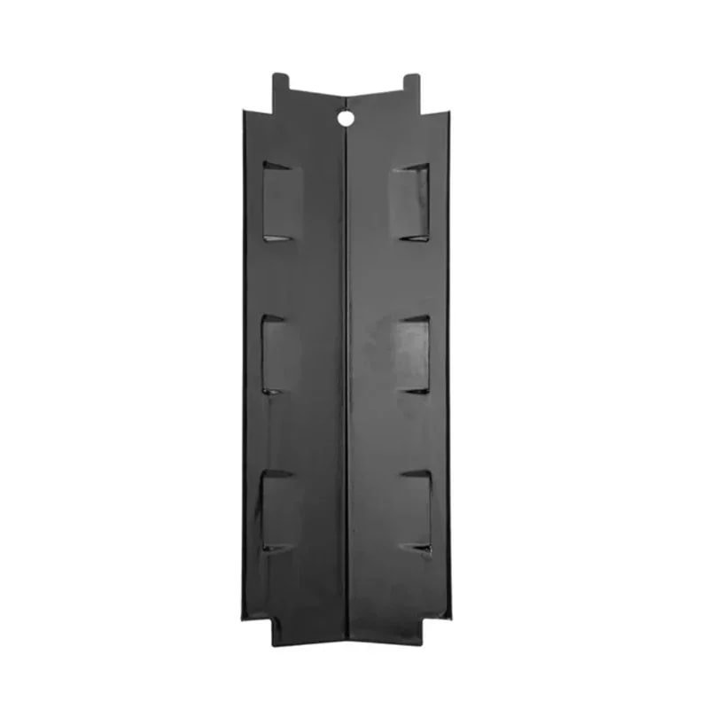 BBQ Gas Grill Heat Plate Shield Replacement, 371 x 108mm, Black, Char-Broil Compatible - 1pcs