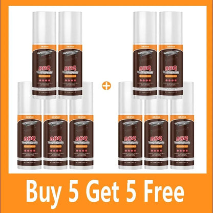 Grill Cleaner Spray 100ml BBQ Oven Stove Grease Remover - Buy 5 Get 5 Free