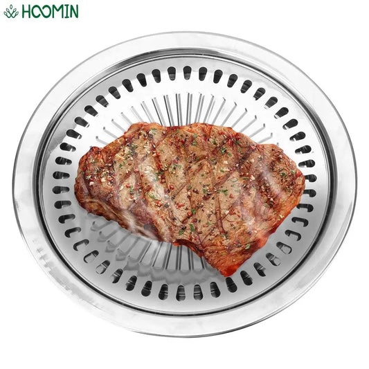 Stainless Steel Barbecue Cooking Plate 300mm NICEYARD Model 23092
