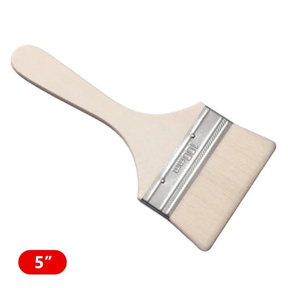 BBQ Basting Brush or Sauce Mop, Wooden Handle, Multiple Sizes - B-3