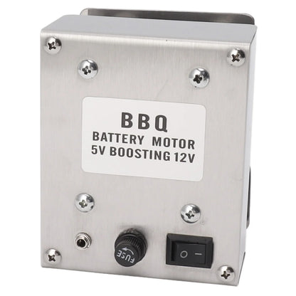 12V BBQ Rotisserie Motor FD608A-3, Aluminium Alloy, 2.5 RPM, 70kg Load
