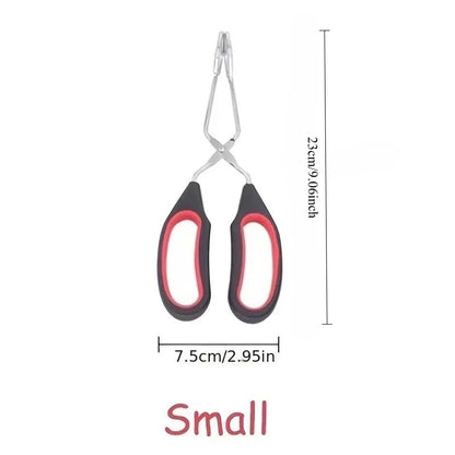 Stainless Steel Scissor BBQ Tongs, 23.5cm, 28cm or 33cm - S