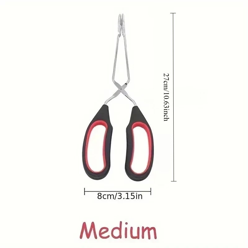 Stainless Steel Scissor BBQ Tongs, 23.5cm, 28cm or 33cm - M