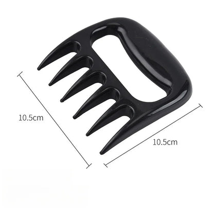 Plastic Bear Claw Meat Shredding Forks for Pulled Pork and Chicken, 10.5cm - 1pc