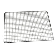 Galvanized Iron BBQ Grill Grid for Fish, Meat and Vegetables, 6 Sizes