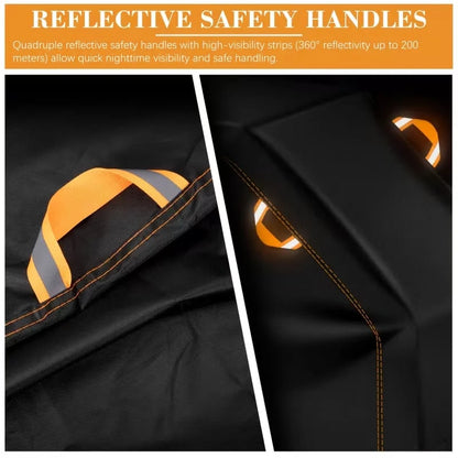 Outdoor BBQ Cover Waterproof Oxford Polyester Charcoal Grill Sizes S to XXL