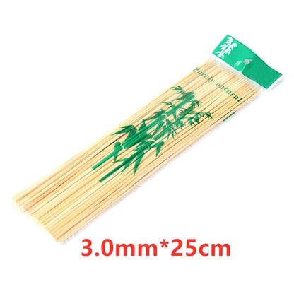 49-Grid Meat Skewer Cutter Tool, PVC Plastic Kebab Accessory - 100pcs