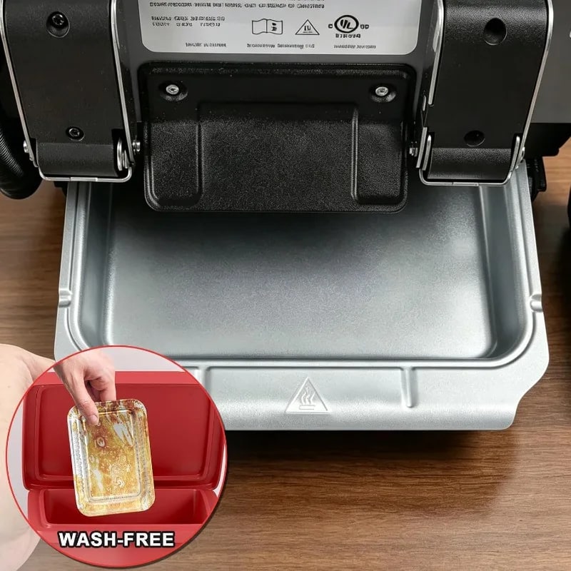 Aluminium Disposable Grill Drip Pan Liners for Ninja OG700, OG701 and Weber Grills