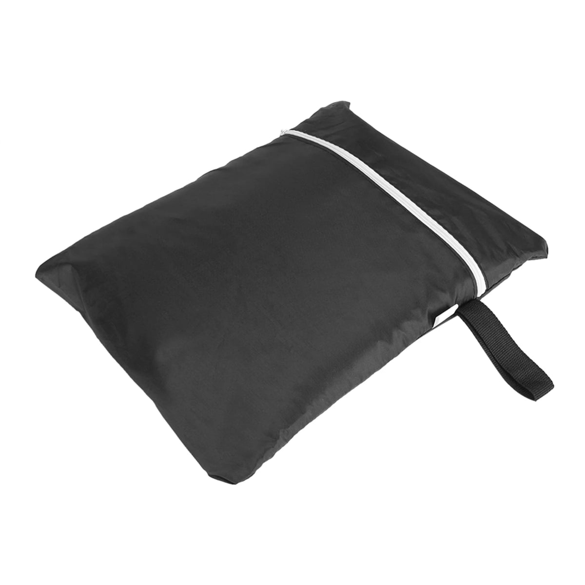 BBQ Grill Cover, Black Polyester, Water-Resistant Outdoor Barbecue Protection - 170x61x117cm