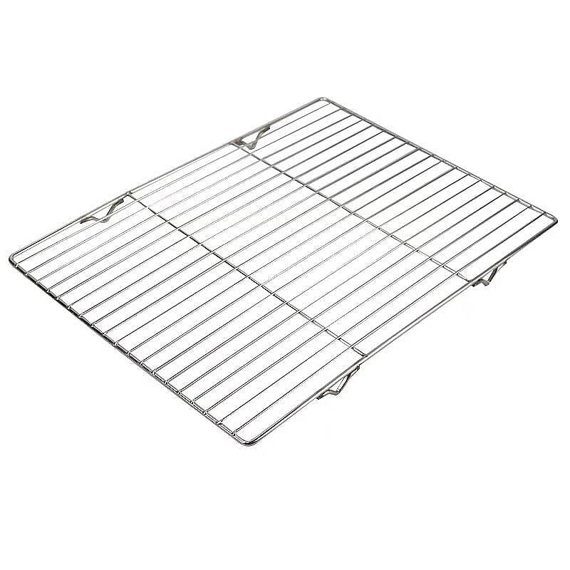 Stainless Steel Rectangle BBQ Grill Grate, Food-Grade Mesh, Multiple Sizes