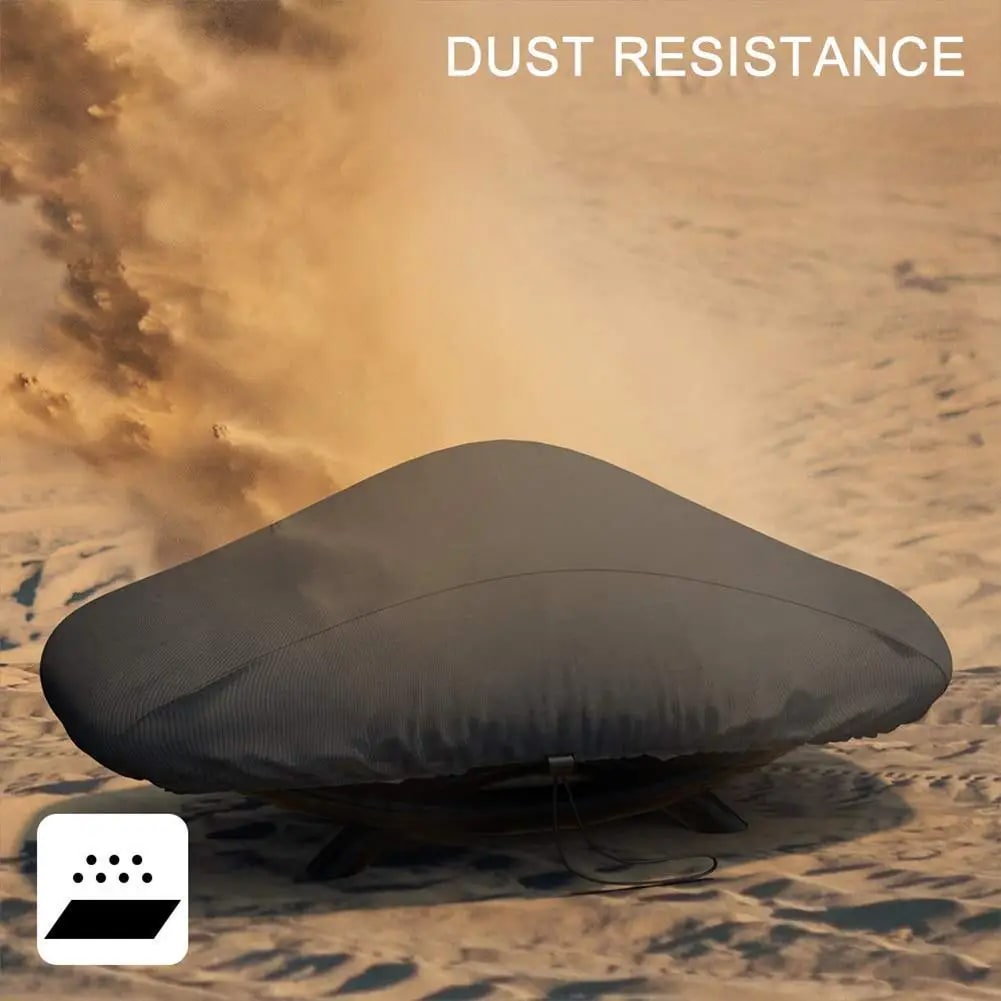 Grill Cover 26.3 x 17.3in Waterproof Dustproof Protector for Q1000/100 Series