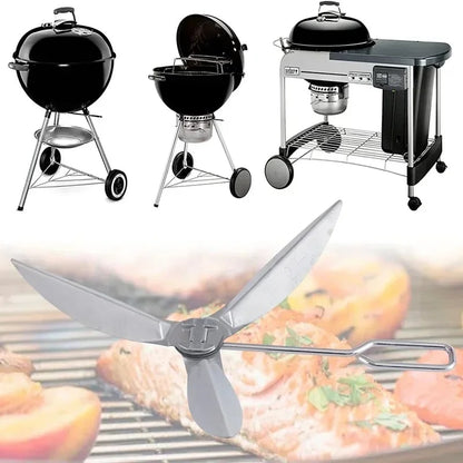 18-1/2-Inch One-Touch Cleaning System Kit for Weber 7444 Charcoal Kettle Grills