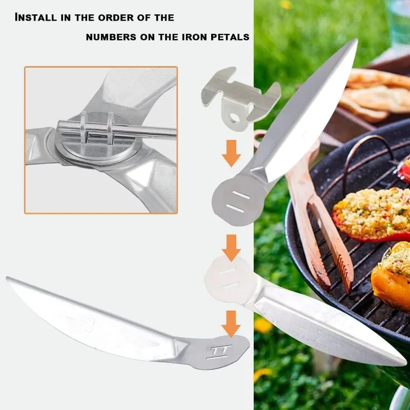 18-1/2-Inch One-Touch Cleaning System Kit for Weber 7444 Charcoal Kettle Grills