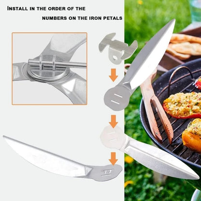 18-1/2-Inch One-Touch Cleaning System Kit for Weber 7444 Charcoal Kettle Grills