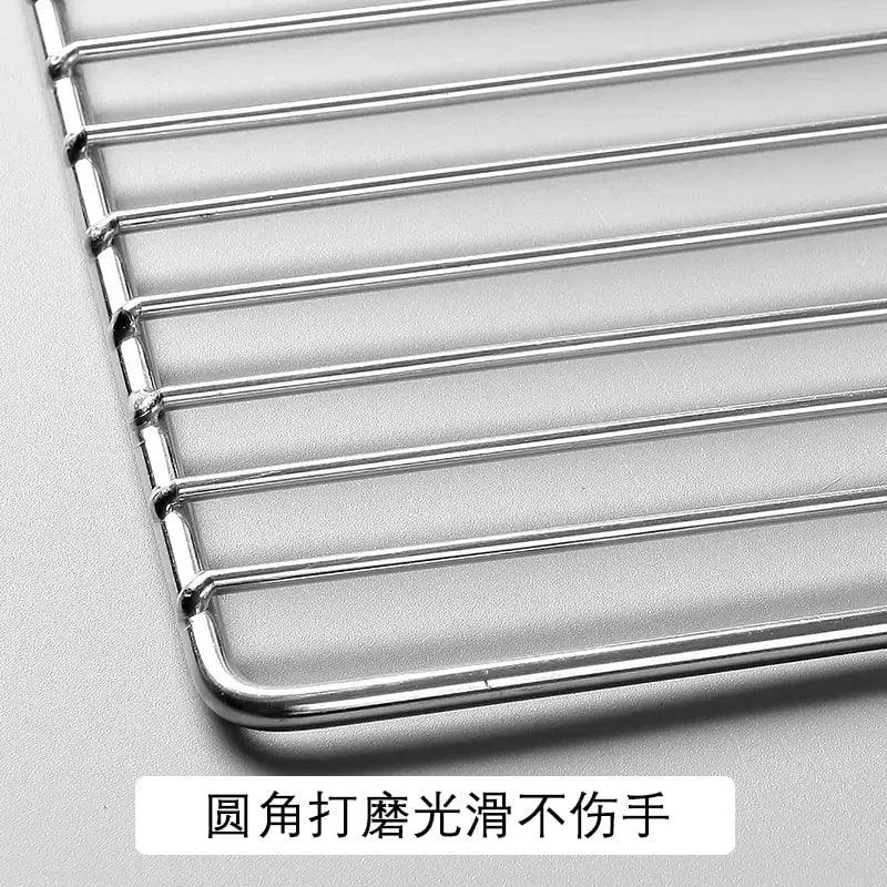 Stainless Steel Rectangle BBQ Charcoal Grill Grate GM01, Multiple Sizes