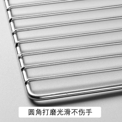 Stainless Steel Rectangle BBQ Charcoal Grill Grate GM01, Multiple Sizes
