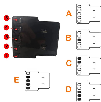 5-Outlet AA Push-Button Ignitor Module for Char-Broil Surefire Systems