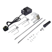 Automatic BBQ Rotisserie Kit with 4W Motor, 106cm Spit and Plug Options
