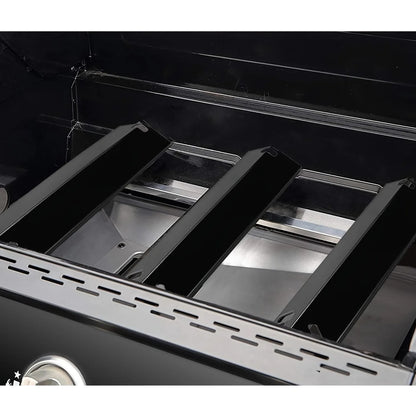 15 Inch Porcelain Steel Grill Heat Plates for Dyna-Glo DGF510SSP and DGF493BNP