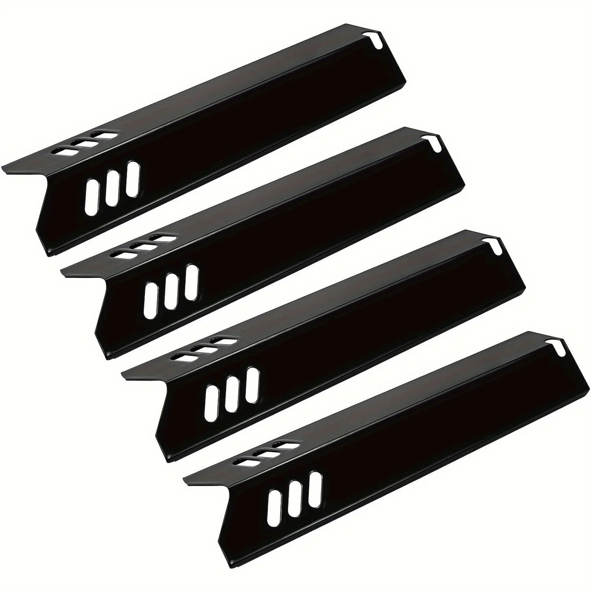 15 Inch Porcelain Steel Grill Heat Plates for Dyna-Glo DGF510SSP and DGF493BNP - 4pcs