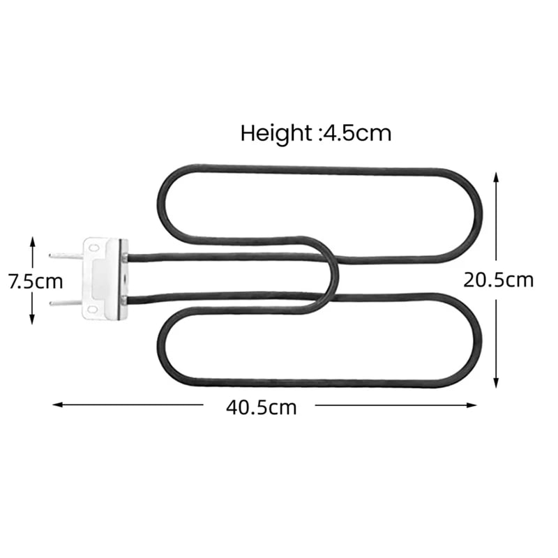 Weber 66631 Replacement Heating Element for Q140 and Q1400, 220V EU Plug