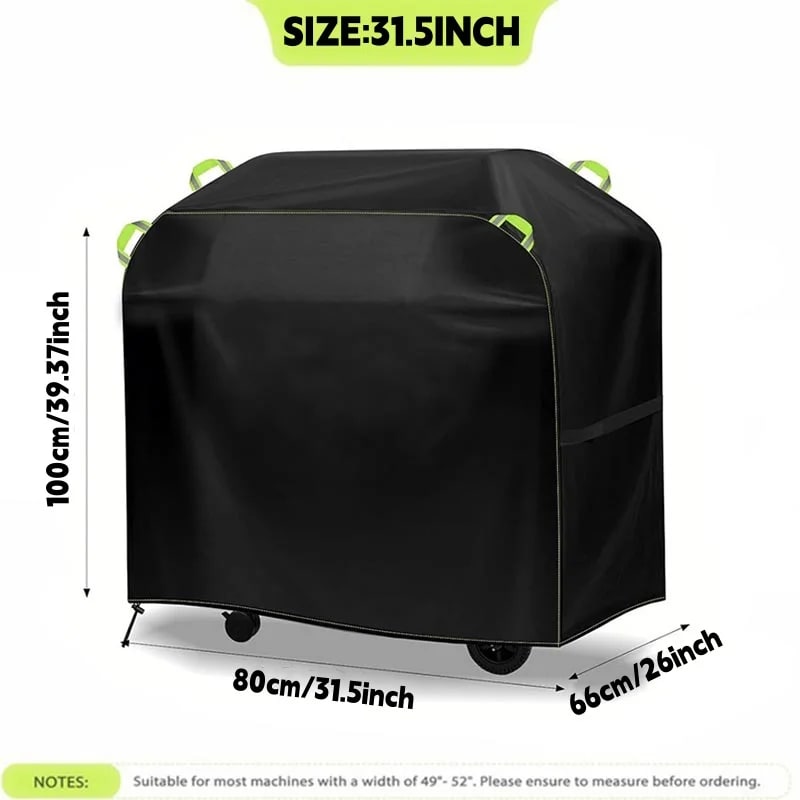 420D Oxford Fabric BBQ Cover, Waterproof Outdoor Gas Grill Cover, 3 Sizes - 420D 80x66x100cm