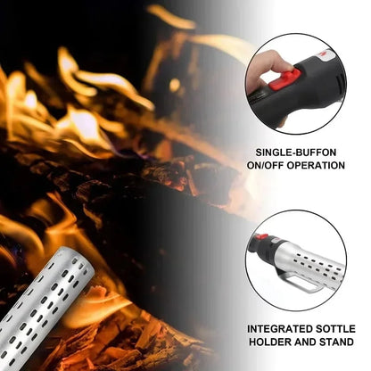 Electric Charcoal Lighter, 230V UK Plug, 2000W, 600°C Aluminium Alloy Tube
