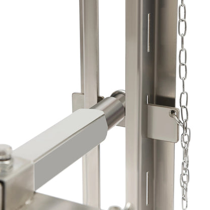 53in Stainless Steel Electric BBQ Rotisserie, 40kg Load, UK Plug