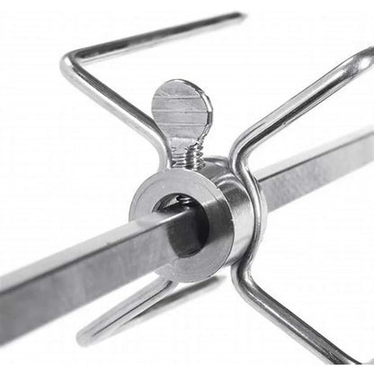 Rotisserie Meat Forks, 304 Stainless Steel, 4-Prong BBQ Replacement Forks
