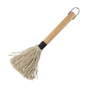 BBQ Basting Mop with Cotton Fibres and Wooden Handle