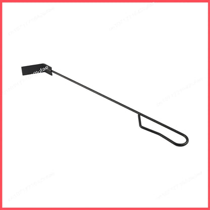 B52C Metal Charcoal Ash Rake and Poker, 46cm, Black