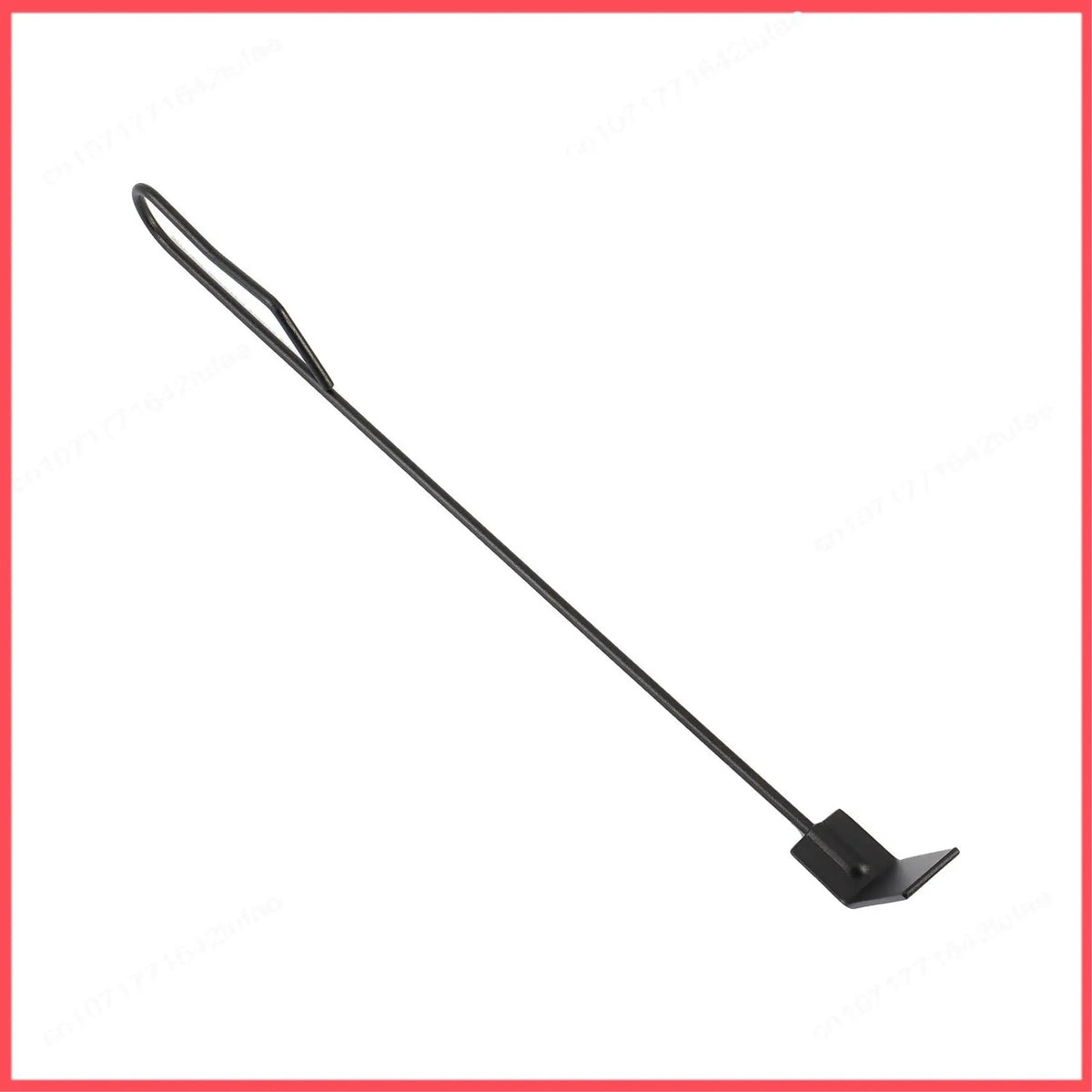 B52C Metal Charcoal Ash Rake and Poker, 46cm, Black
