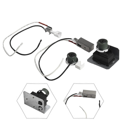 Replacement BBQ Grill Ignitor Kit for Weber 67726, 1819-51 and 1836-32