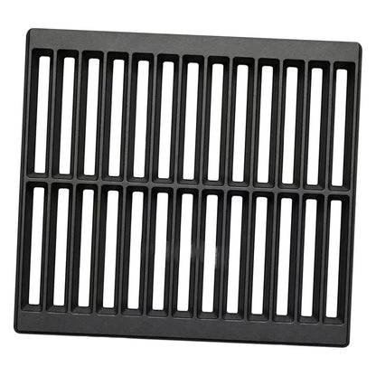 Cast Iron BBQ Grill Grate, XL 30 x 26 x 1.5cm, Heat-Resistant Barbecue Cooking