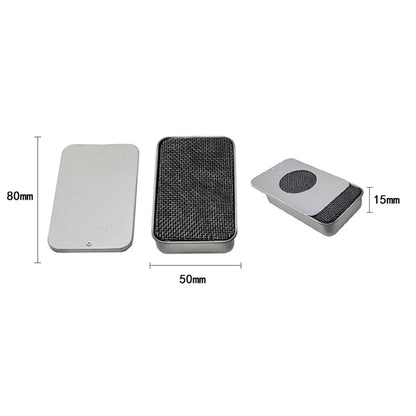 Portable Mini Solid-Fuel and Alcohol Stove, 304 Stainless Steel, 22g