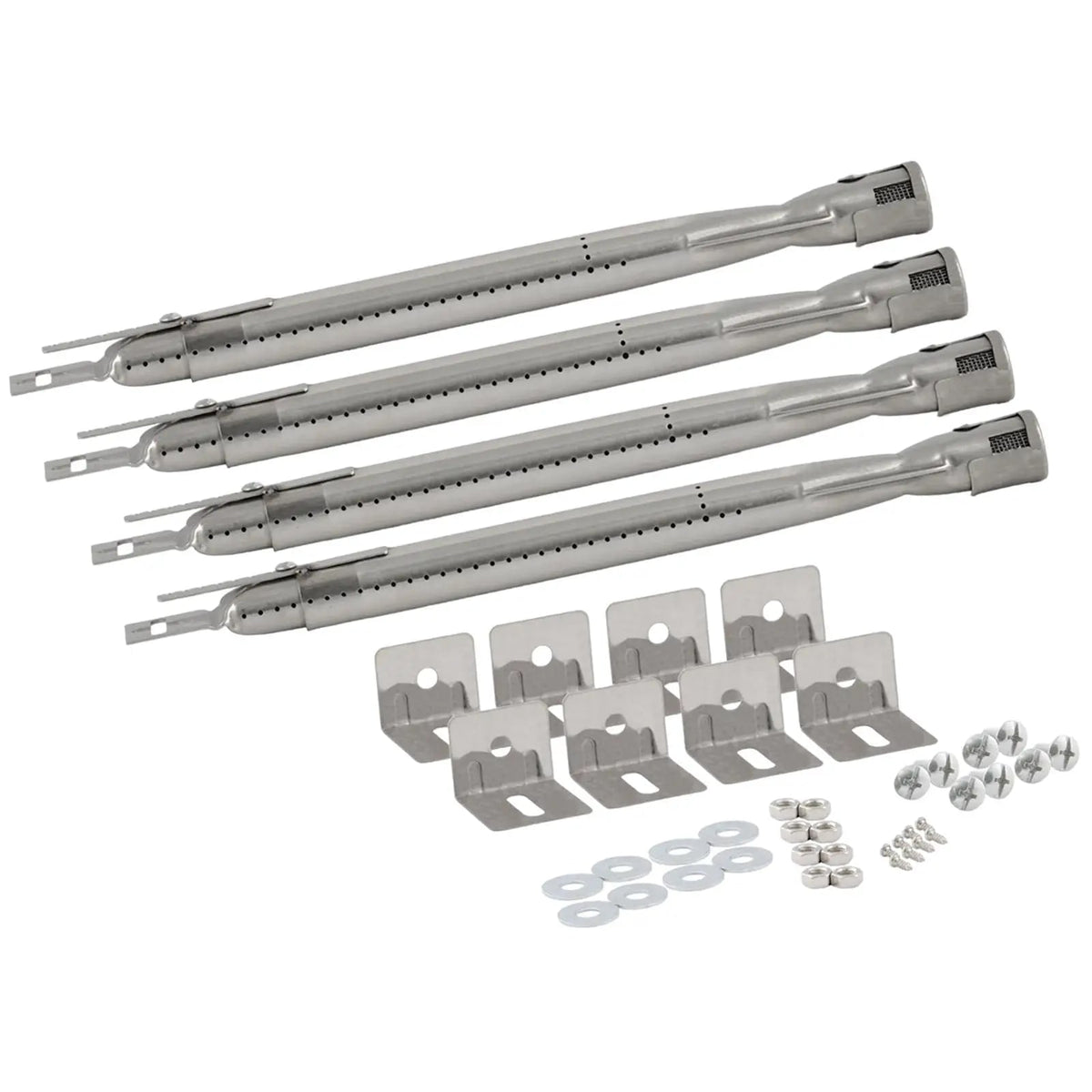 MagiDeal 4-Piece 304 Stainless Steel Gas Grill Tube Burners, Style A or B