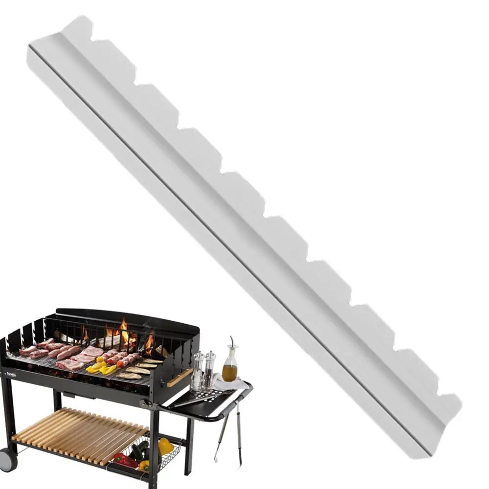 Stainless Steel BBQ Skewer Rack Holder, 6 or 9 Positions - l