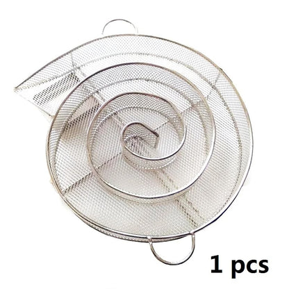 Stainless Steel BBQ Cold Smoker Generator, Round or Square, 4-7 Hour Smoke - Round Smoker