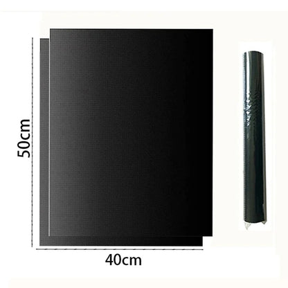 PTFE-Coated BBQ Grill, Oven and Air Fryer Liner Mat, Reusable, Cut-to-Size - 40x50cm