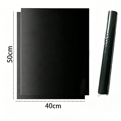 Reusable Non-Stick Oven Liner and BBQ Grill Mat, 33 x 40 cm to 40 x 60 cm - 40x50 cm 2PCS