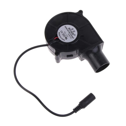 Portable BBQ Air Blower Fan, 3V-12V 2A, 3700RPM, EU or US Plug