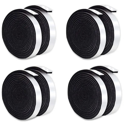 BBQ Smoker Gasket Tape, Self-Adhesive High-Temperature Seal, 8 Pack, 450 x 2.8cm
