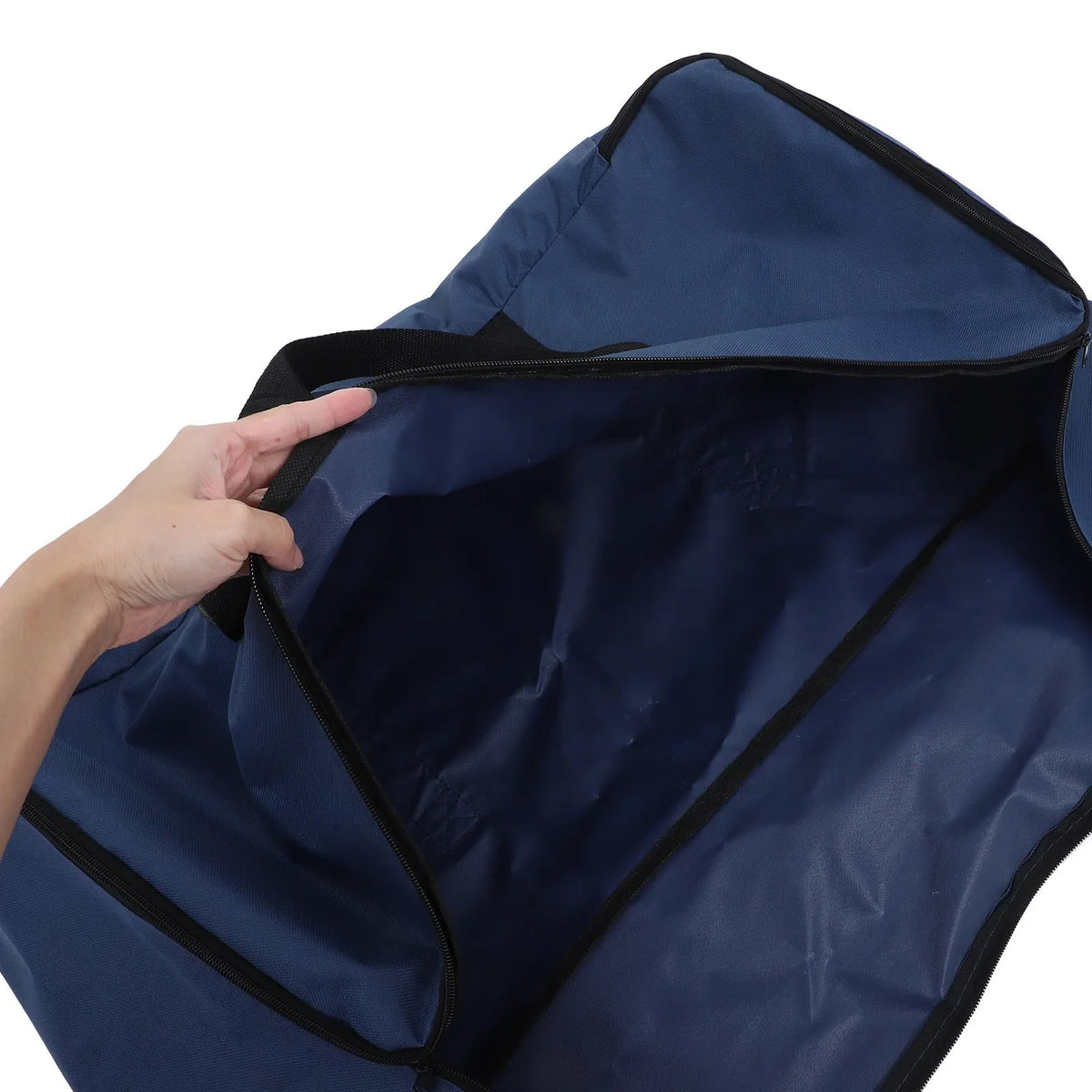 Blue Foldable BBQ Grill Tool Storage Bag, Oxford Cloth, 80 x 35 x 15cm