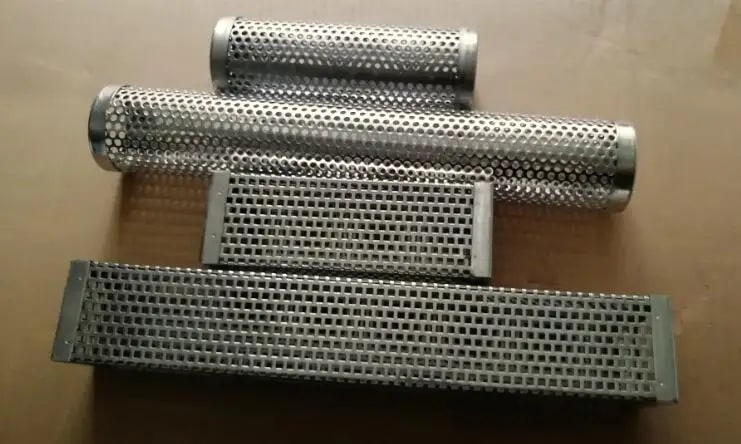 Round Metal BBQ Smoke Generator Tube for Hot and Cold Smoking, 15cm or 30cm
