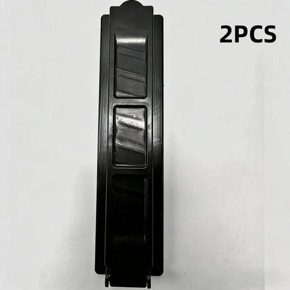Single-Row Kebab Maker Press, Reusable PP Plastic Skewer Tool - BlackX 2 PCS