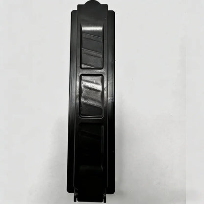 Single-Row Kebab Maker Press, Reusable PP Plastic Skewer Tool - 1 PC Black