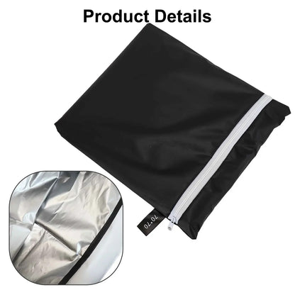 bbqdeals Kettle BBQ Cover, Black Oxford Cloth, 70 x 70cm, Waterproof Cover