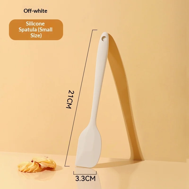 Silicone Basting Brush for BBQ, Baking and Cooking, 20.5-28cm - 21x3.3cm off-white